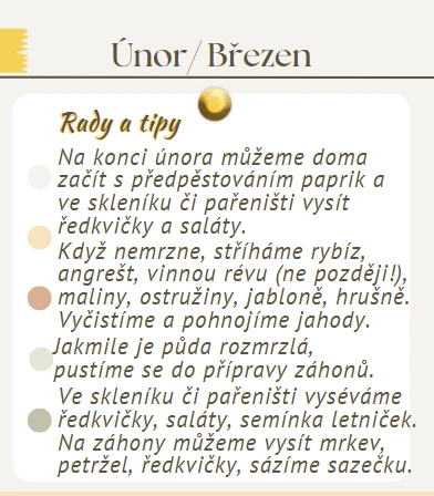 Stolní Zahradnický kalendář