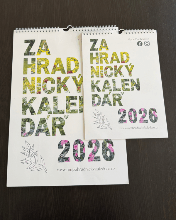 Zahradnický kalendář 2026 vel. A4