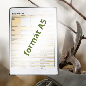 ŘEZ DŘEVIN (tahák A5)