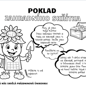 Zahradní únikovka pro děti