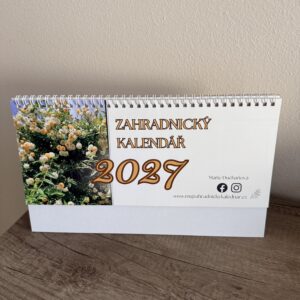 Zahradnický kalendář 2027 stolní